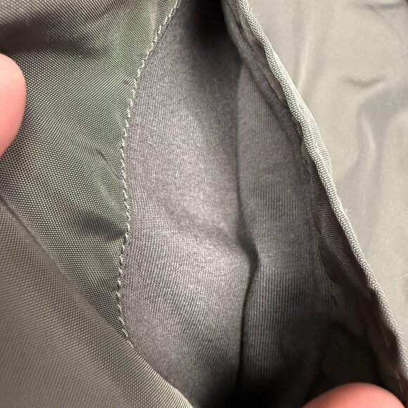 Men's TOMMY HILFIGER Olive Flight Bomber Jacket Sweatshirt- Size Large - Picture 10 of 14